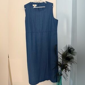 Jeans Sleeveless Dress
